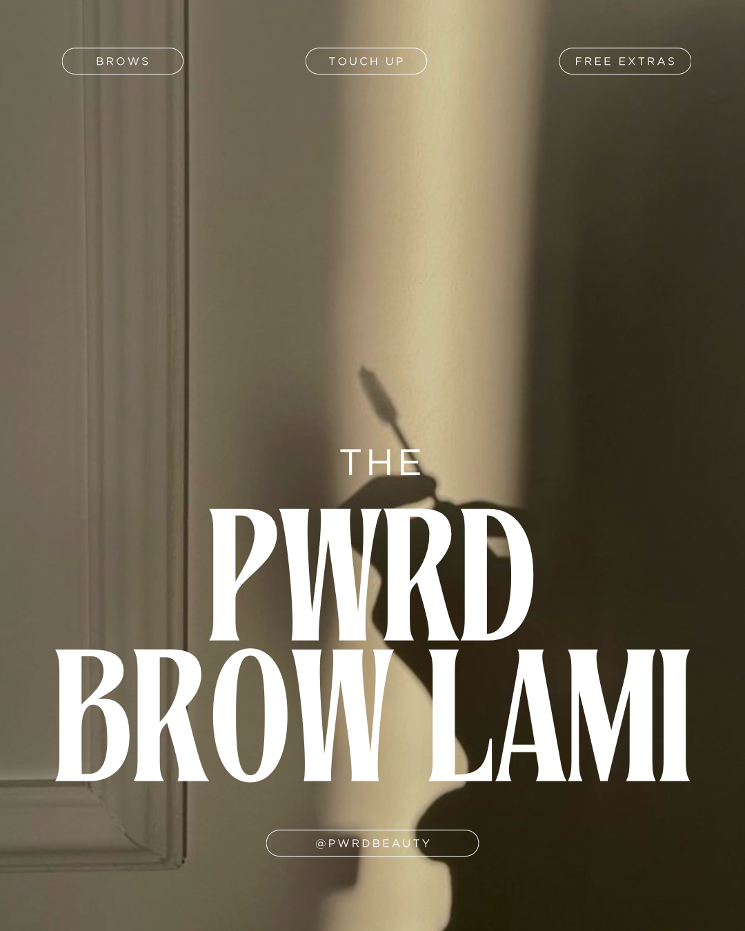 THE PWRD BROW LAMI