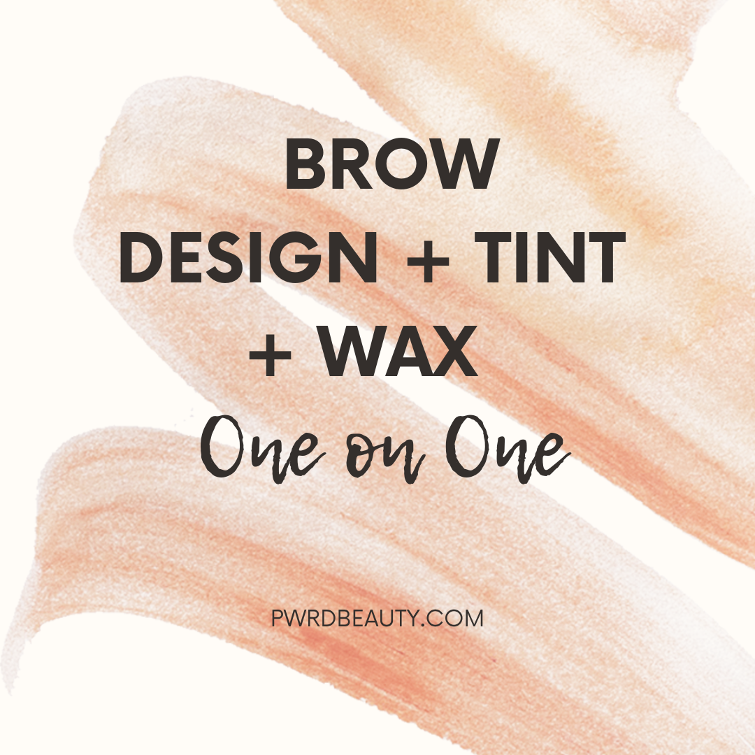 Brow Design + Tint + Wax One On One Training Course